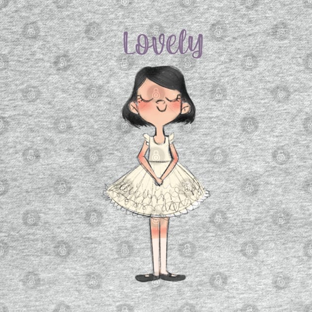 Lovely girl by Lu Lapin